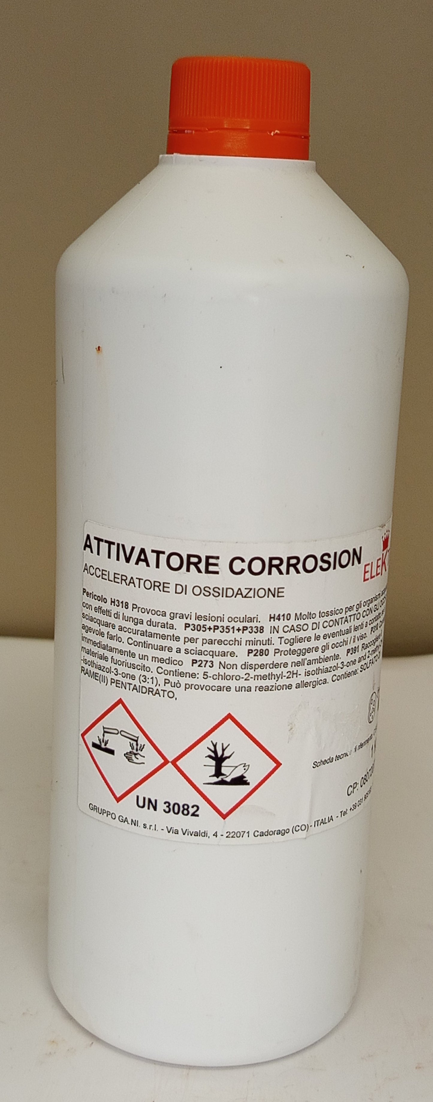 ATTIVATORE CORROSION 1 KG ELEKTA