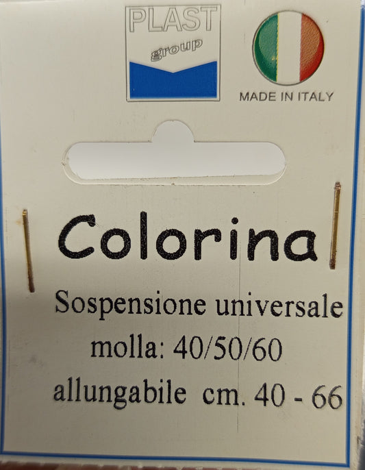 SOSPENSIONE COLORINA 40/66 ARANCIONE LAP