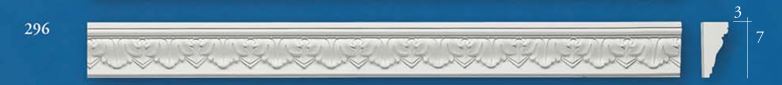 CORNICE GESSO ART 296 JAGO ROVAY (RESIDUO MAGAZZINO)