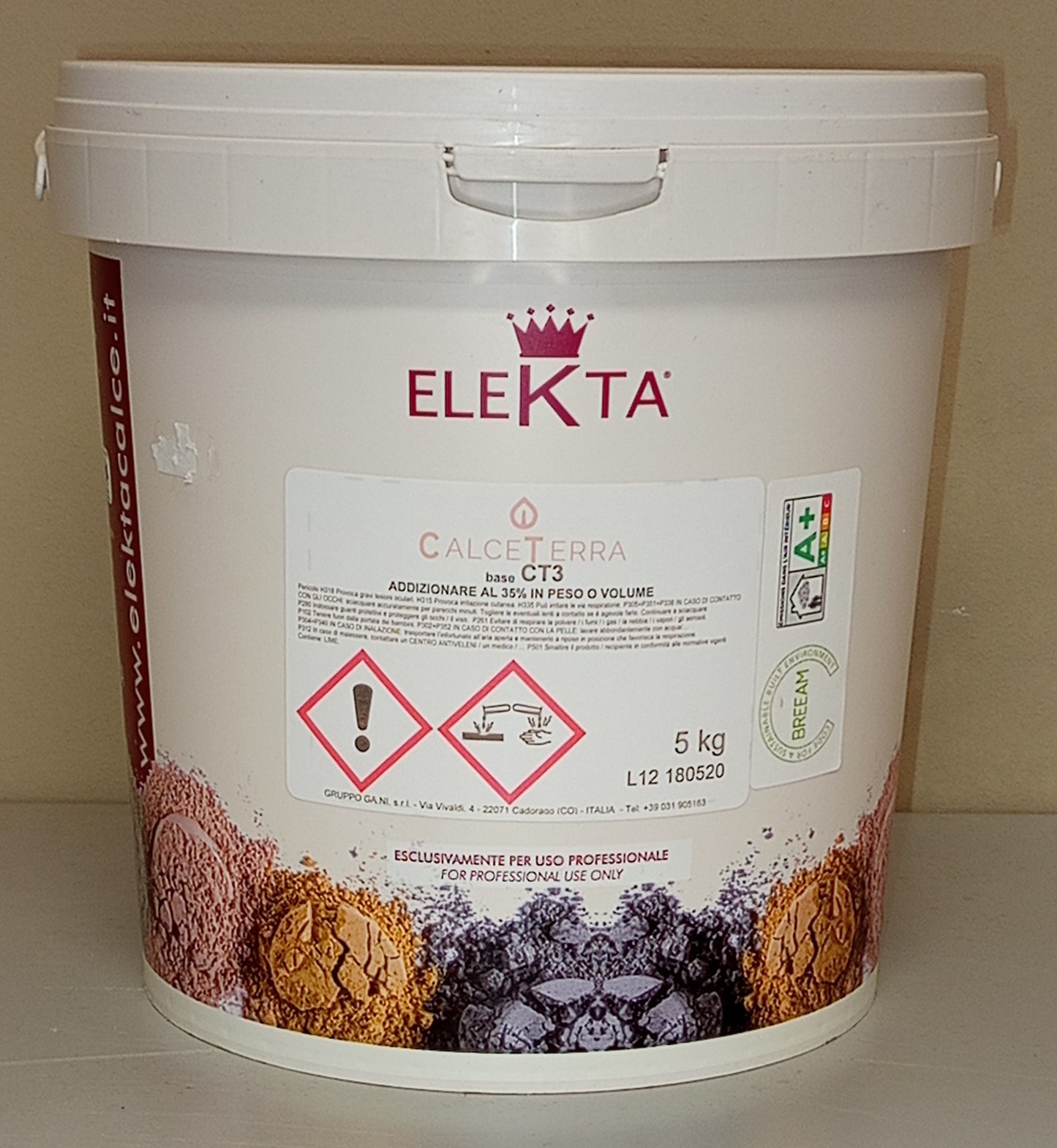 CALCETERRA BASE CT3 5 KG ELEKTA