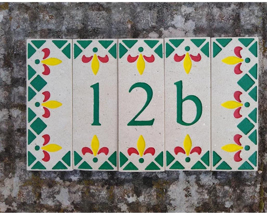 NUMERI CIVICI IN PIETRA LECCESE