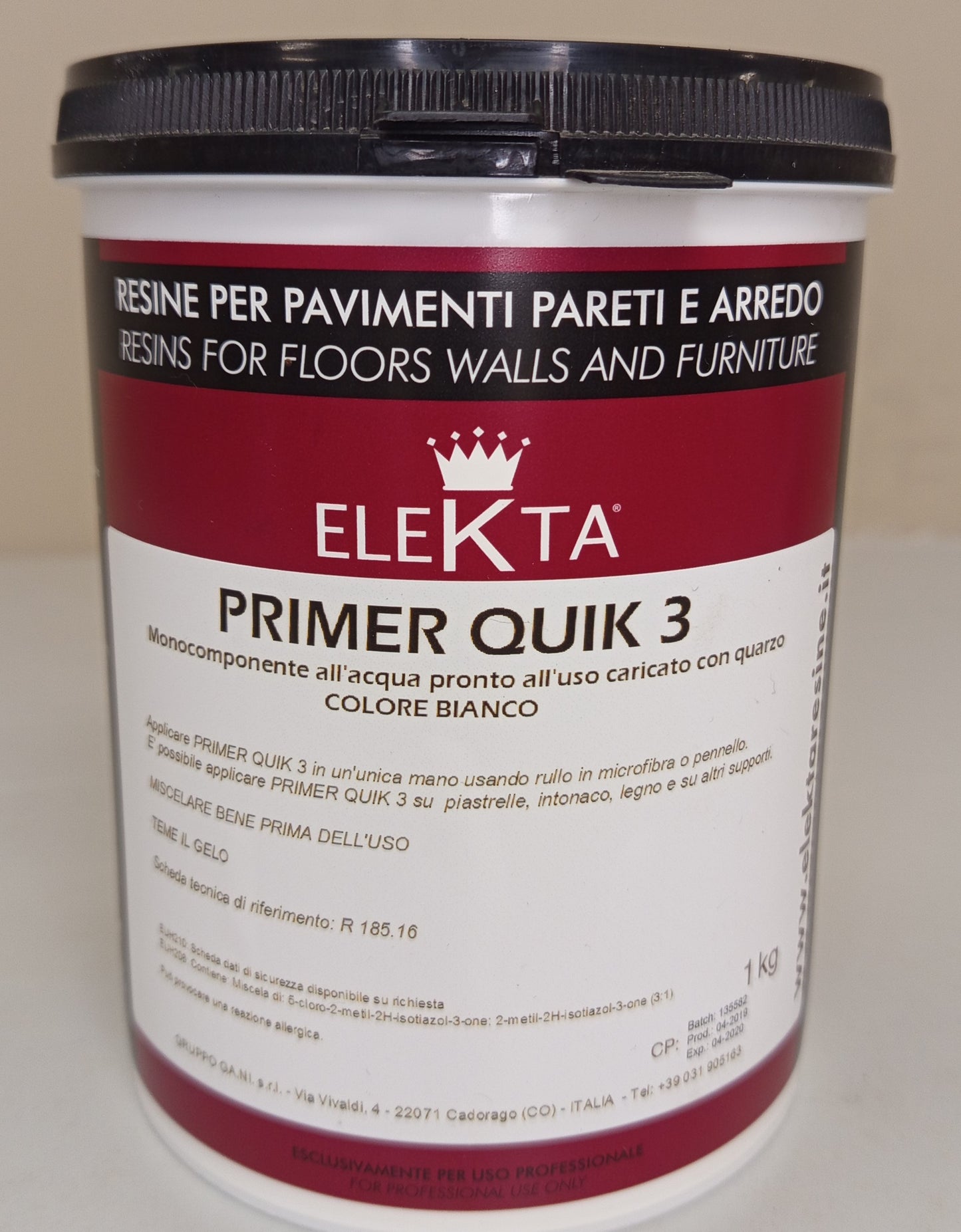 PRIMER QUIK 3 1 KG ELEKTA