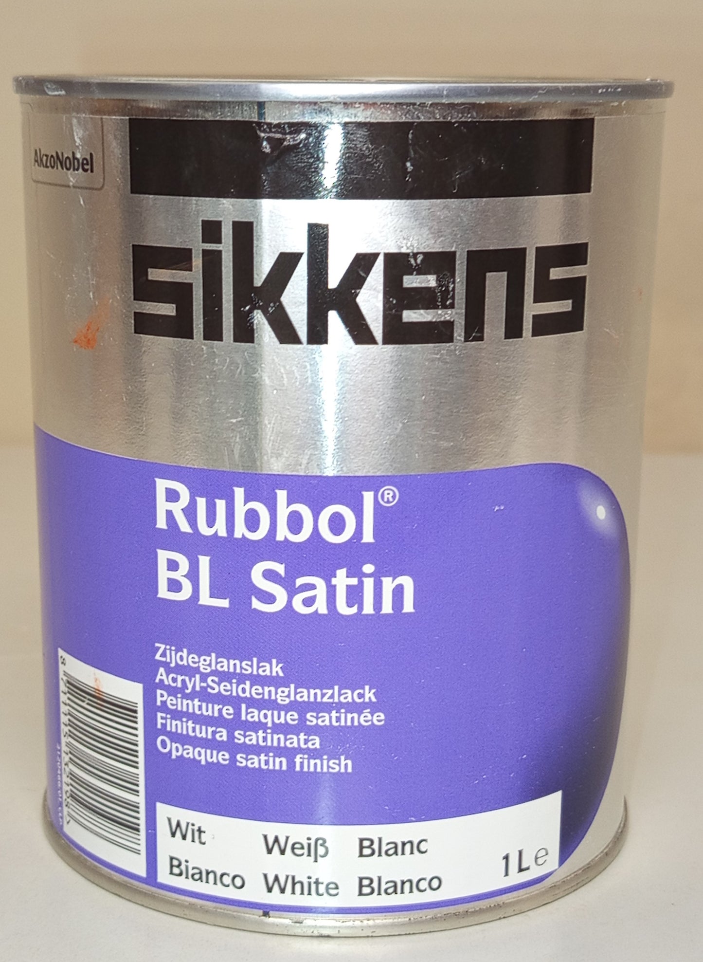 RUBBOL BL SATIN BCO LT 1 SIKKENS