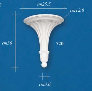 SUPPORTI IN GESSO ART 520
