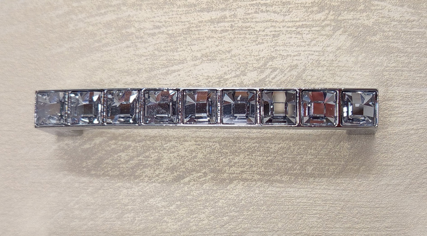 MANIGLIA MADE WITH SWAROSKI ELEMENTS SERIE 550 LINEA LUXURY GIUSTI