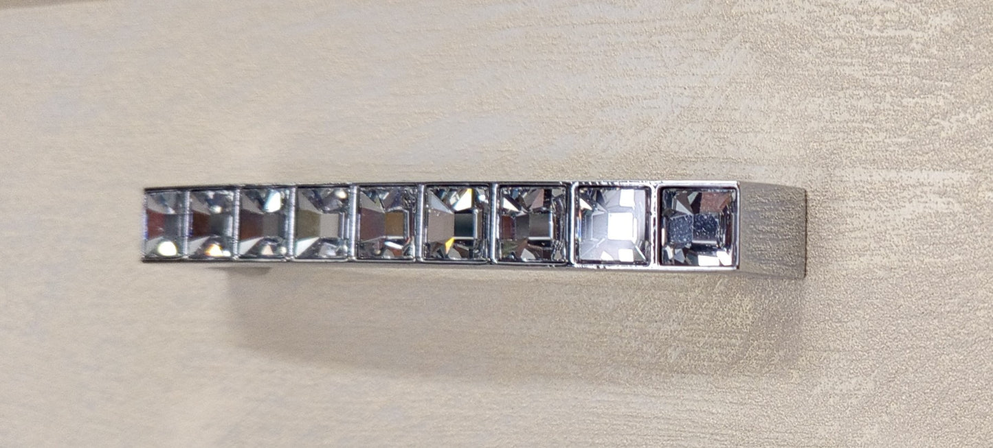 MANIGLIA MADE WITH SWAROSKI ELEMENTS SERIE 550 LINEA LUXURY GIUSTI