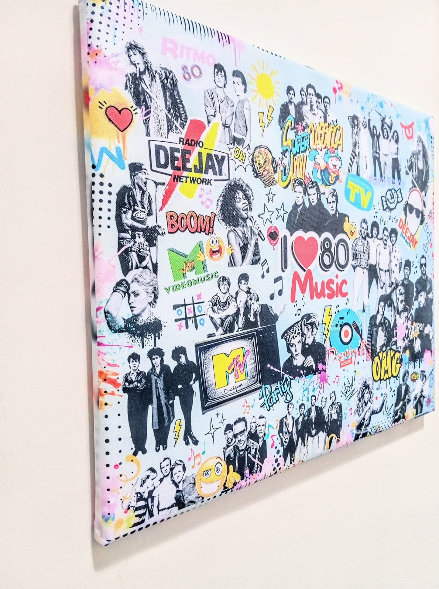 "I LOVE 80 (MUSIC)" PEZZO UNICO