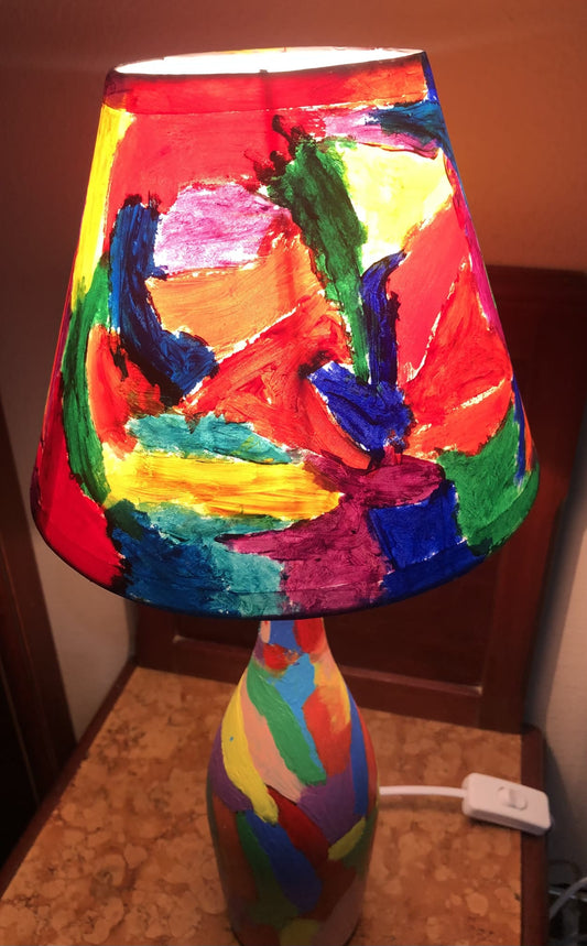 "LAMPADA MULTICOLOR" PEZZO UNICO