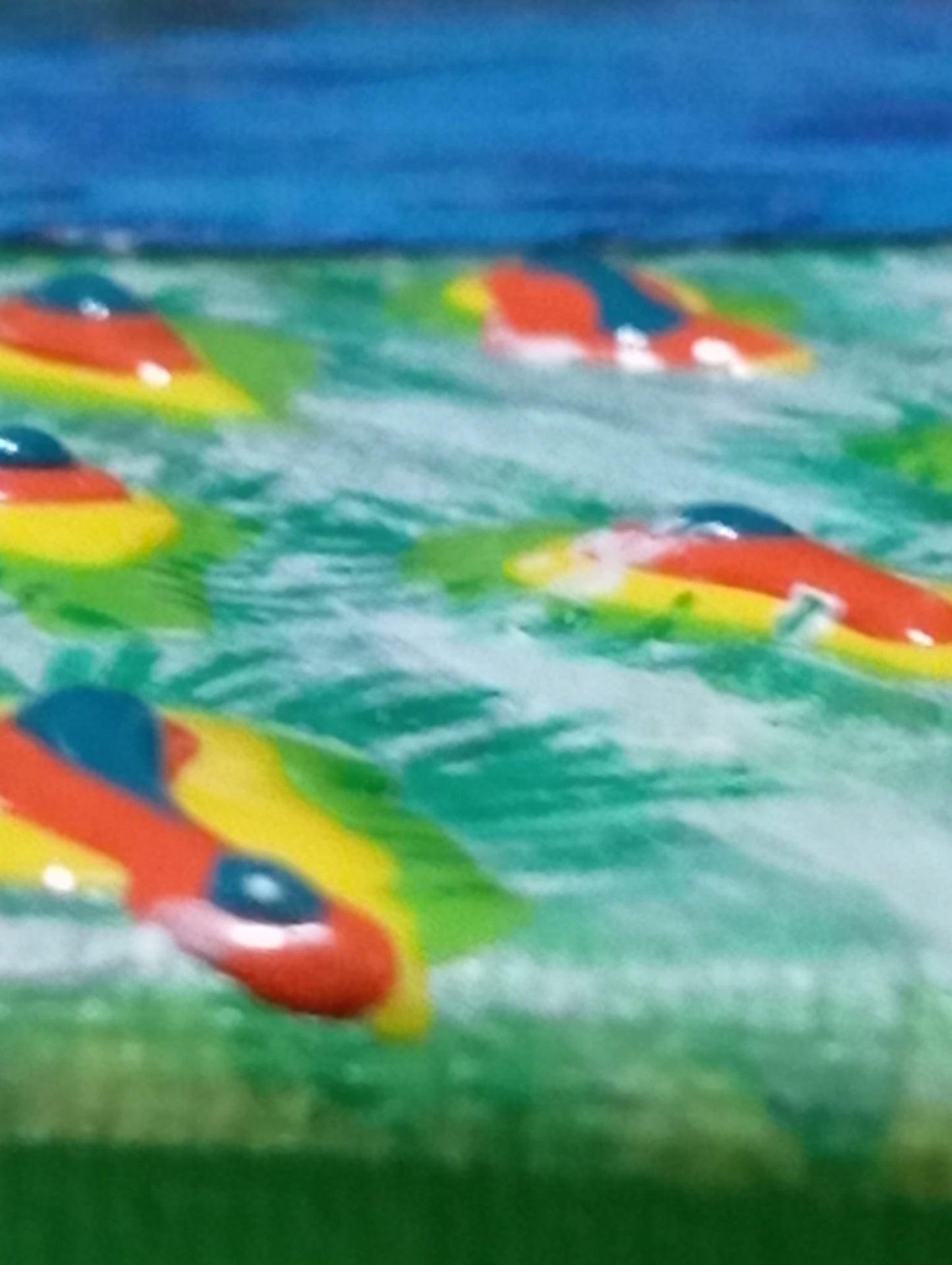 "PAVONE CON PIUME 3D" PEZZO UNICO