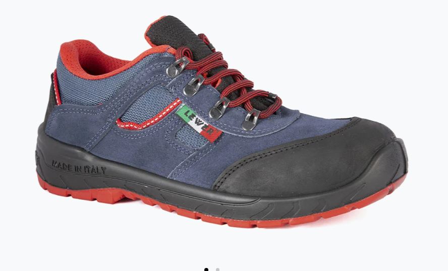 SCARPA ANTINFORTUNIO TRAKKING BASSO CILENTO 1800S1PL FO SR BLU