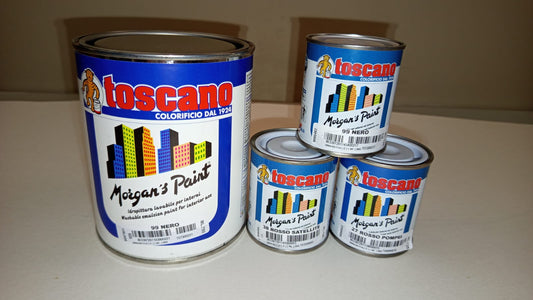 IDROPITTURA SUPERLAVABILE PER INTERNO ED ESTERNO MORGAN'S PAINT TOSCANO J COLORS