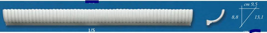 DIFFUSORE LUCE IN GESSO ART 1S JAGO ROVAY ( RESIDUO MAGAZZINO)