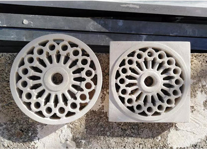 GRIGLIE DI AREAZIONE PIETRA LECCESE Tutti i modelli sono personalizzabili con variazione di prezzo