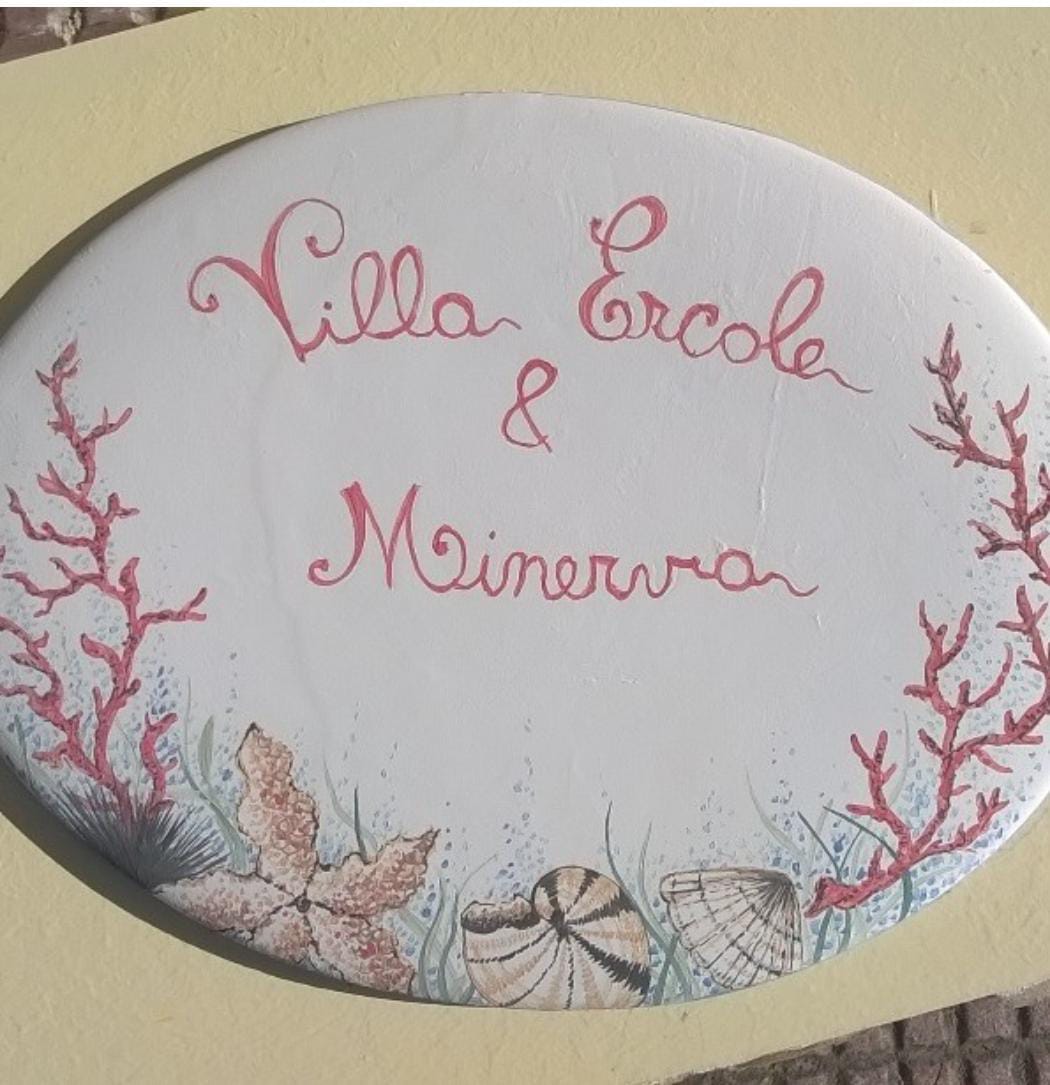 NUMERI CIVICI IN CERAMICA DIPINTE A MANO
