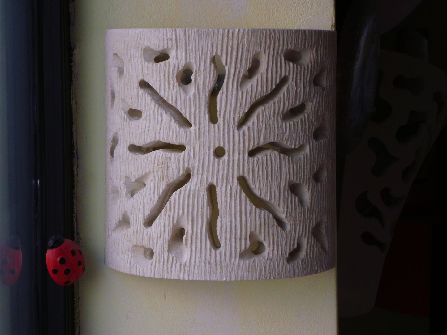APPLIQUE E LAMAPDE IN PIETRA LECCESE
