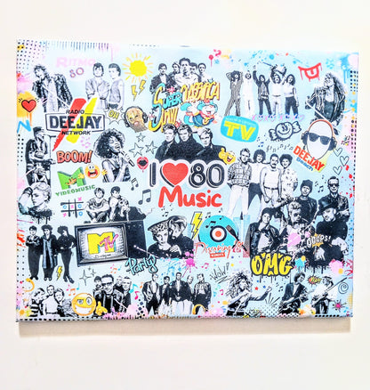 "I LOVE 80 (MUSIC)" PEZZO UNICO