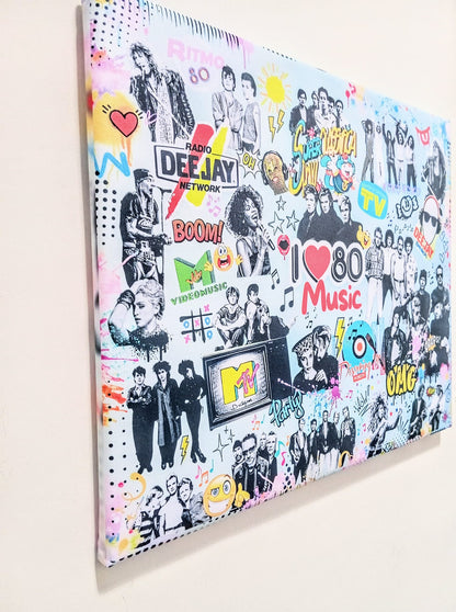 "I LOVE 80 (MUSIC)" PEZZO UNICO