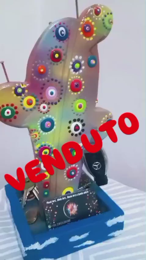 CACTUS MESSICO (VENDUTO! Disponibili lavori personalizzabili in base ai gusti del cliente.)